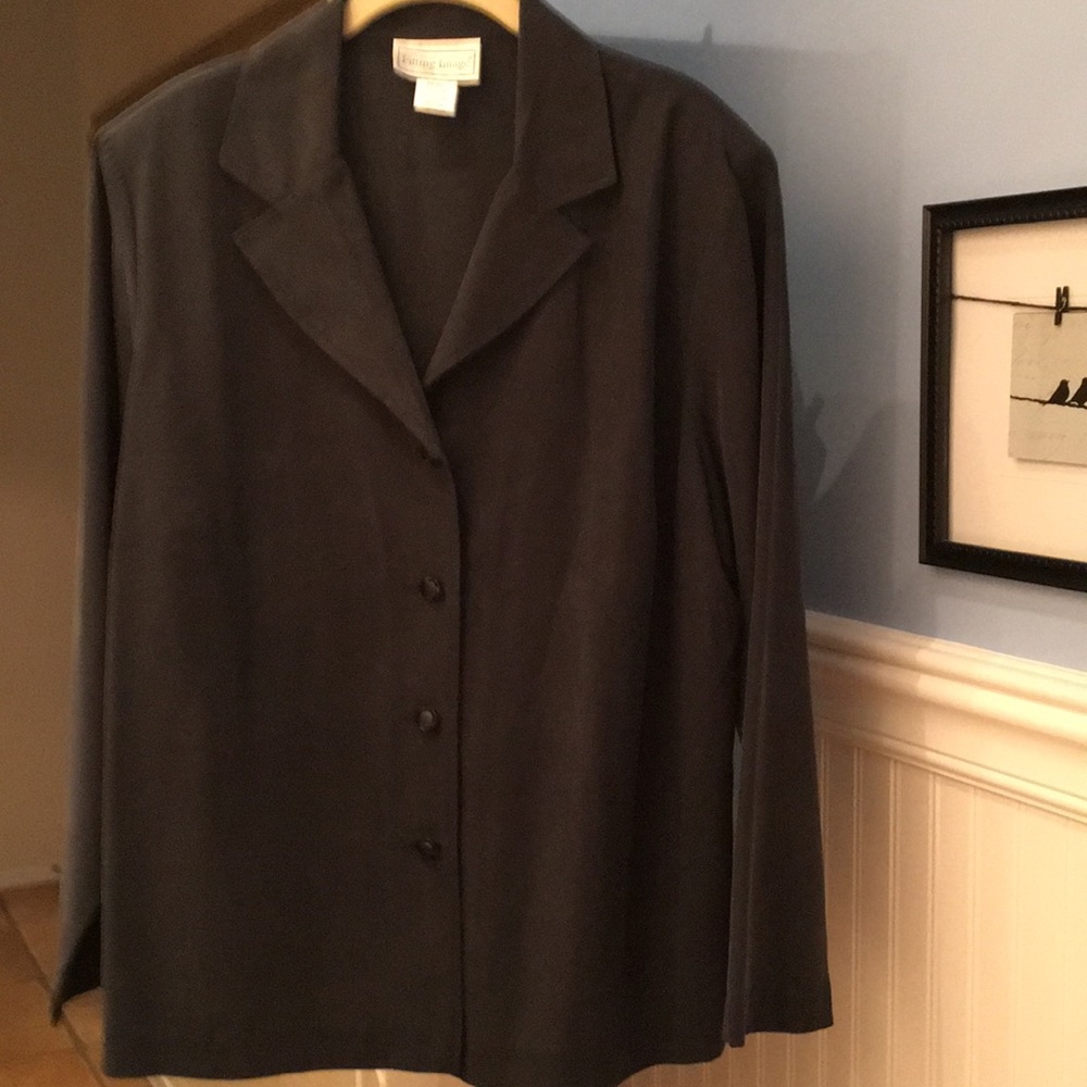Woman's black jacket